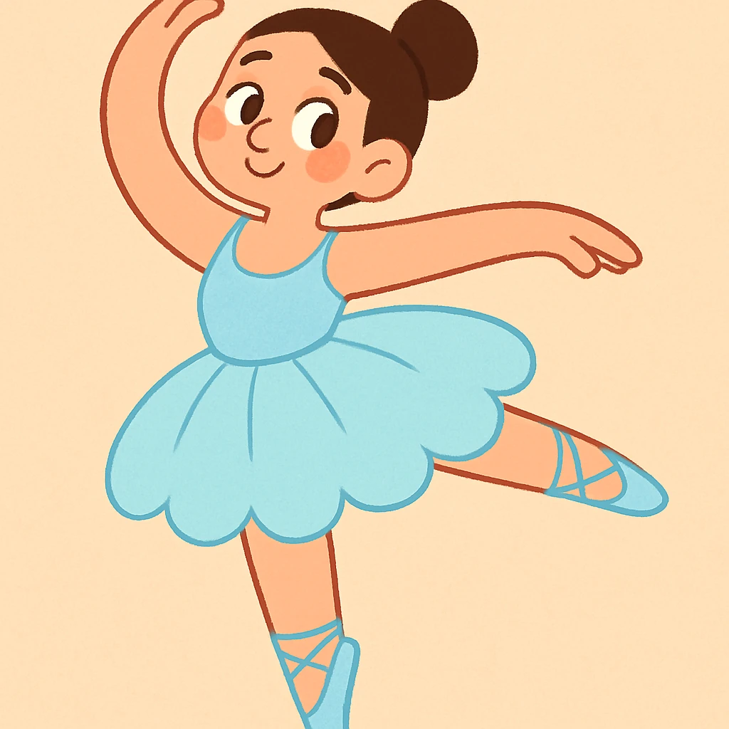 ballerina skirt, delicate, soft tulle, light blue emoji