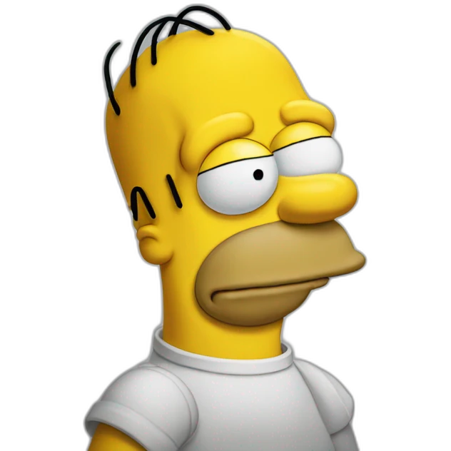 Homer simpson emoji