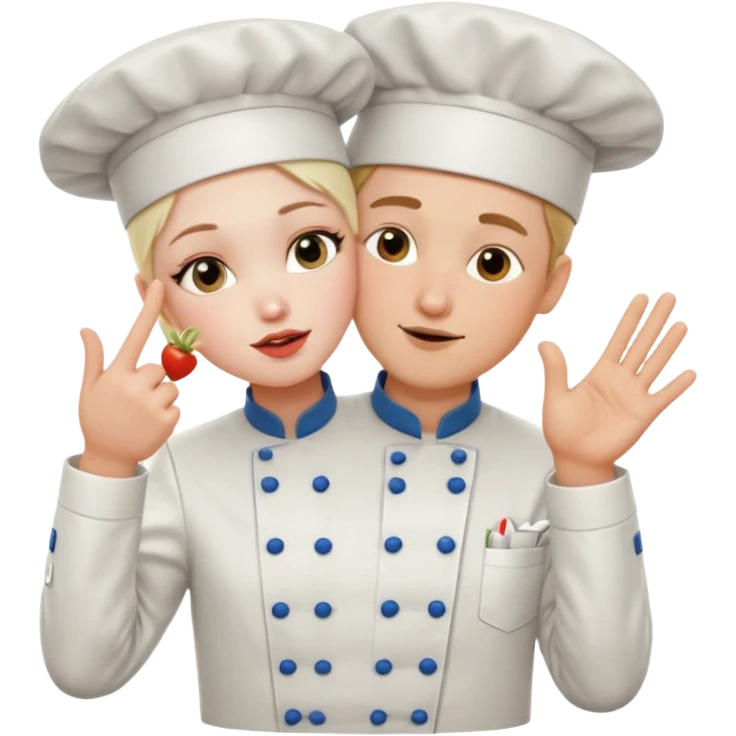A chef’s kiss emoji