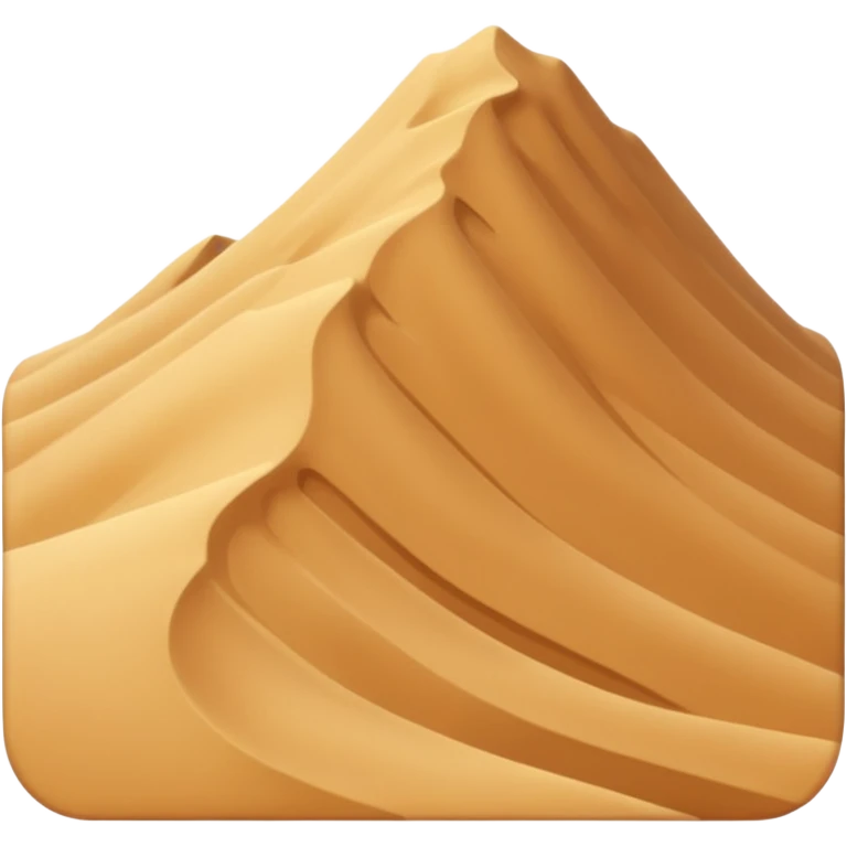 Desert dune emoji