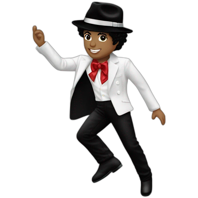 Michael Jackson Billie Jean music video costume emoji