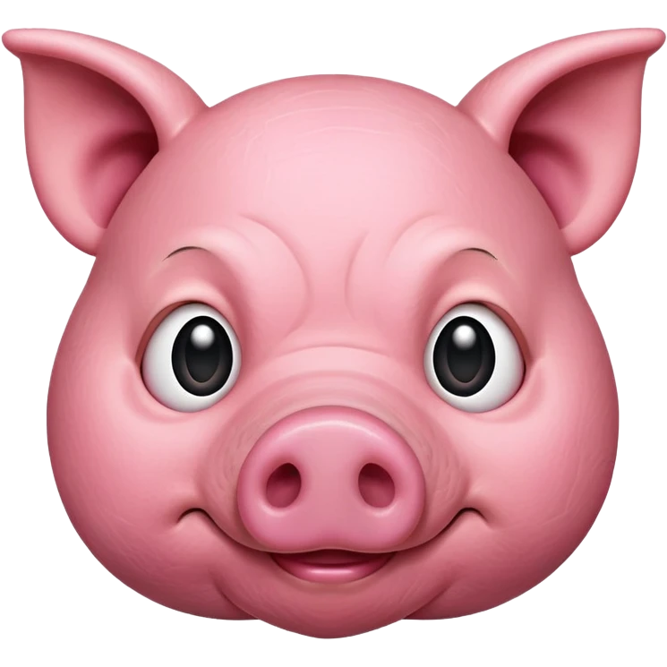 pig face emoji