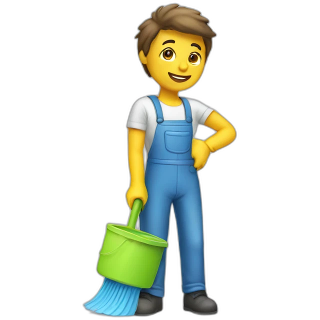 cleaning emoji