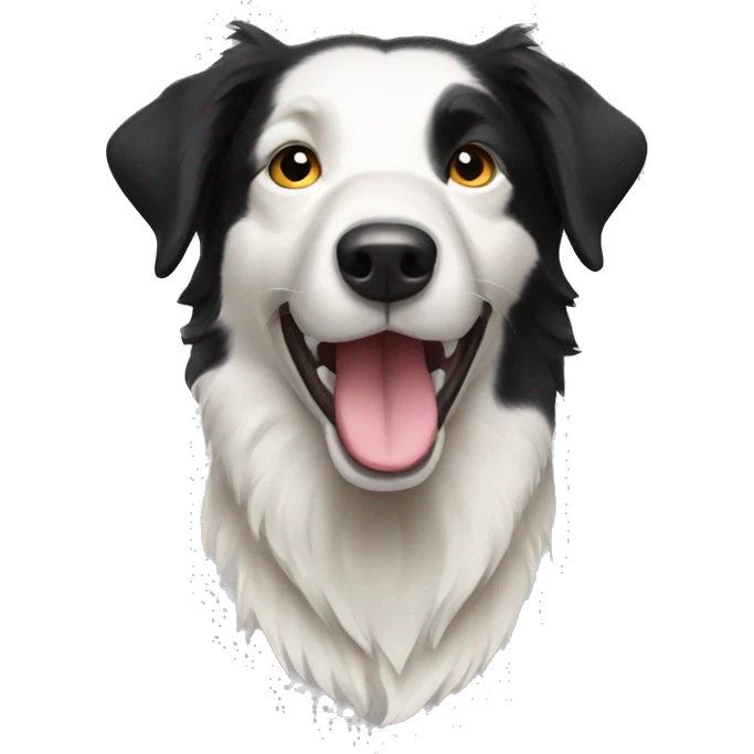 Border collie lab emoji