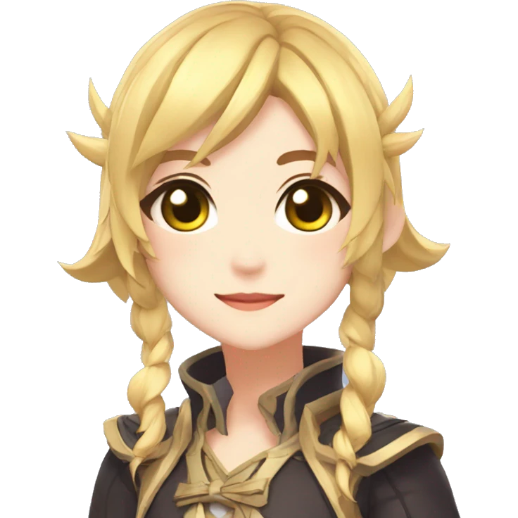 “Lumine” from “Genshin Impact” emoji
