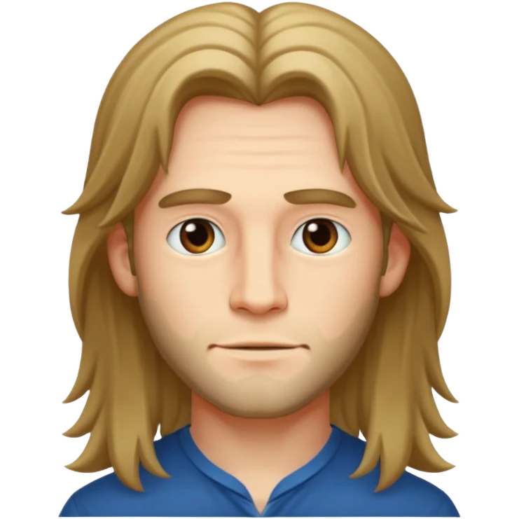 Leon con melena larga emoji