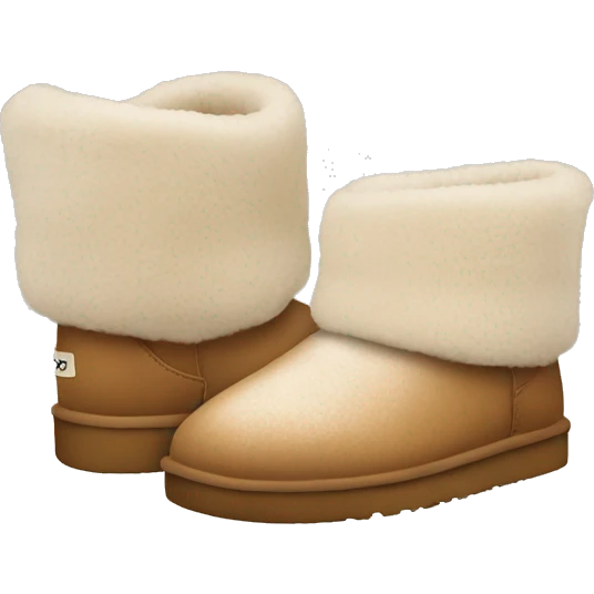UGG slippers  emoji