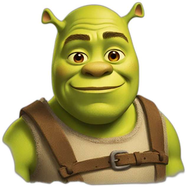 Shrek avec le chat potté emoji