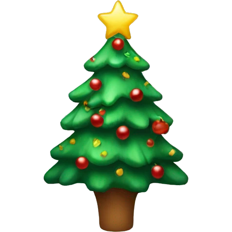 Christmas tree emoji