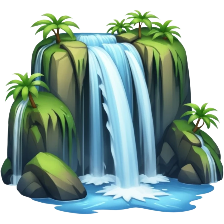 Waterfalls emoji
