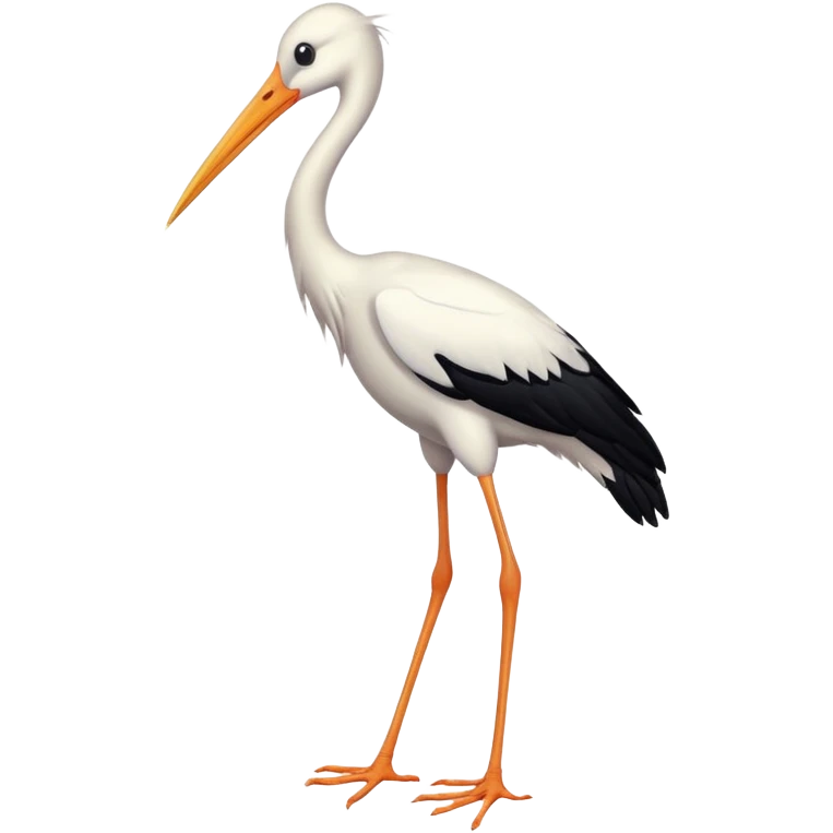 Stork emoji