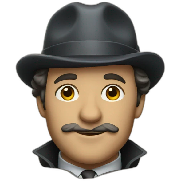 sherlock holmes detective emoji