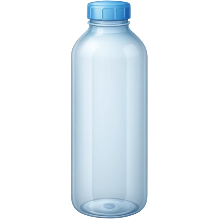 make a empty plastic bottle emoji