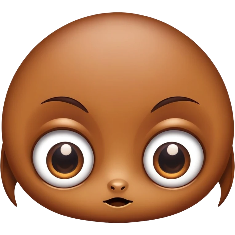 two big eyes side by side, playful and expressive emoji