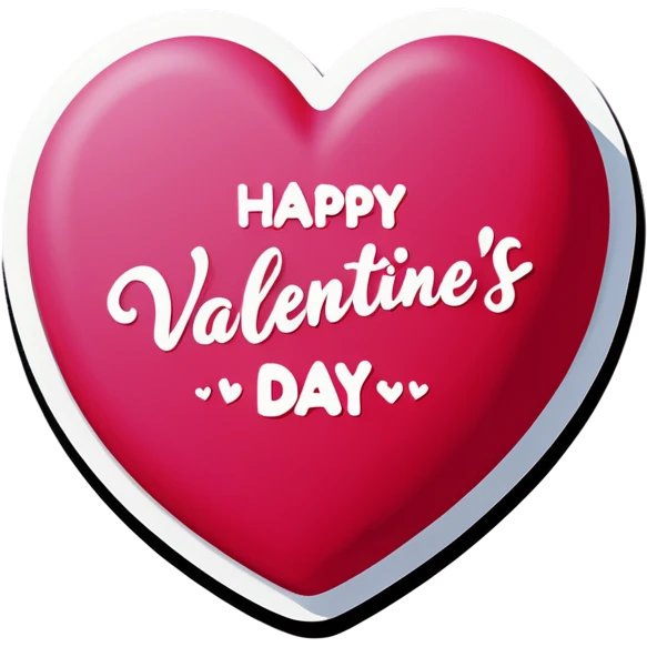 Happy Valentine’s Day emoji
