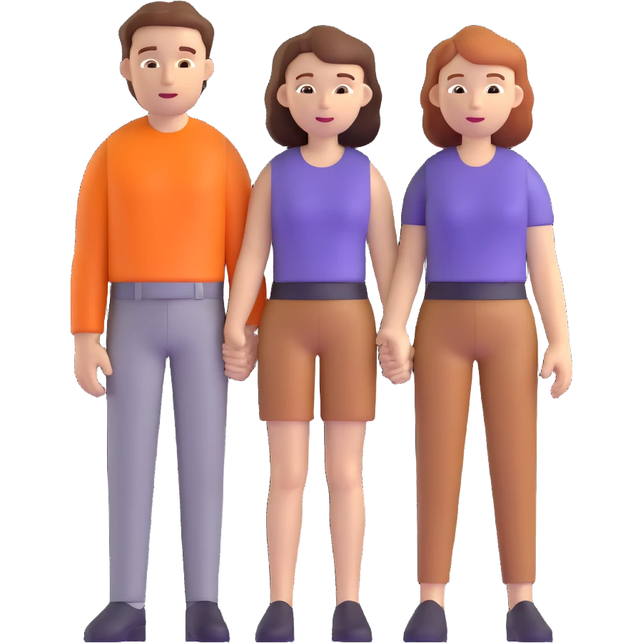 wedding couple with white man with dark brown hair and white woman with light ginger hair emoji