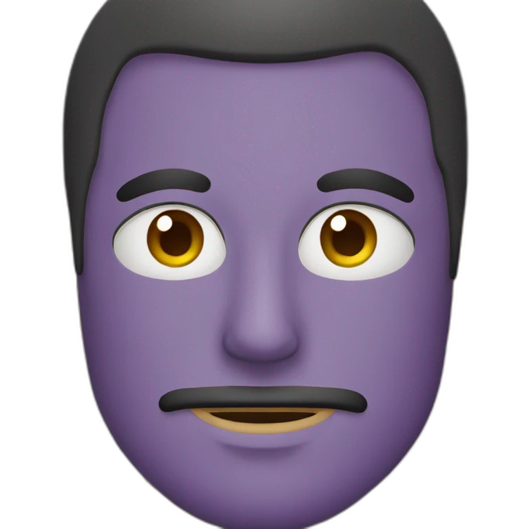 Máscara japonesa emoji