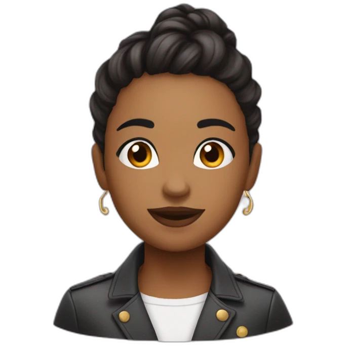 elle aime trop parler emoji
