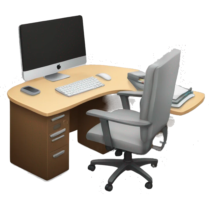 office desk  emoji