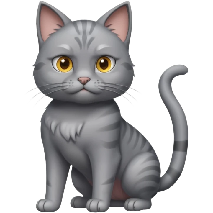 cat with muscle emoji