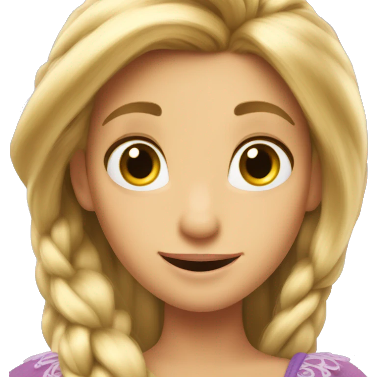 Rapunzel emoji