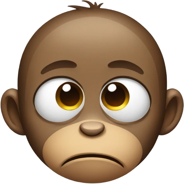 Monkey crying tears  emoji