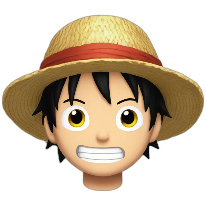 Luffy one piece emoji