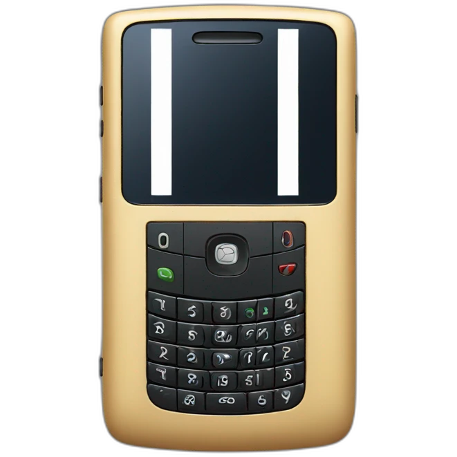Blackberry phone emoji