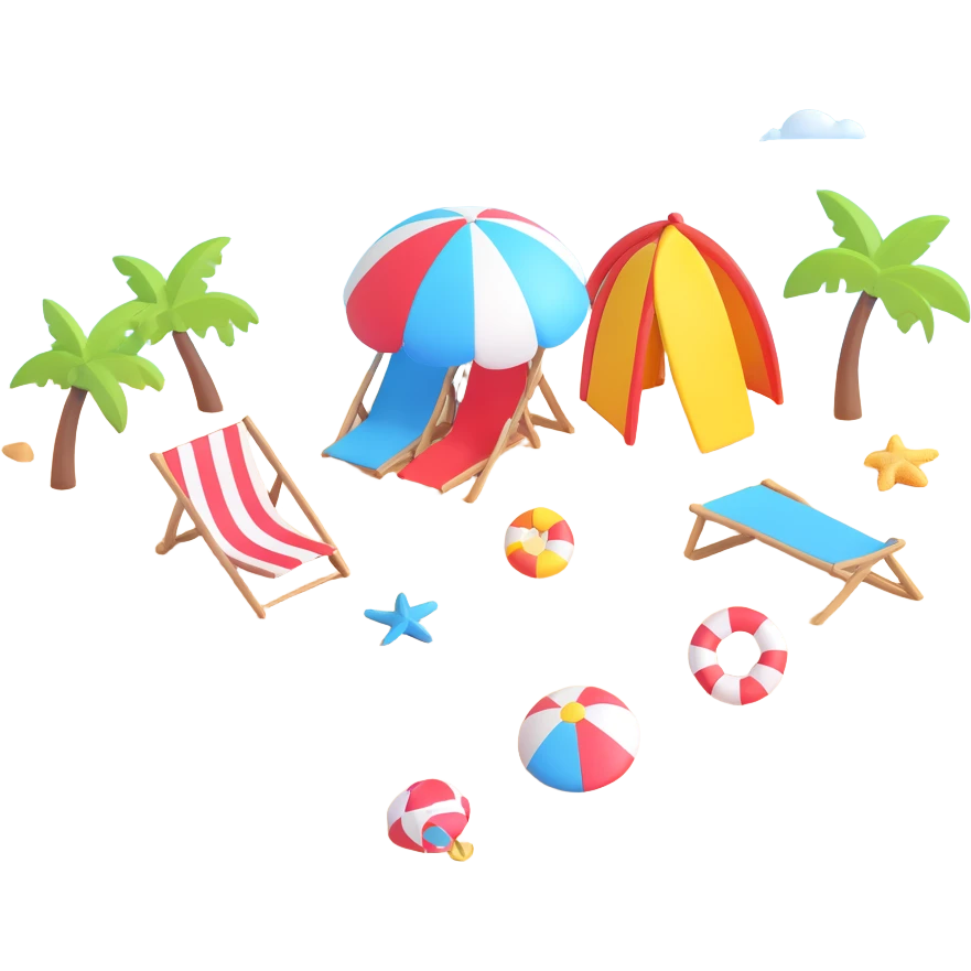 Bikini Girl beach emoji