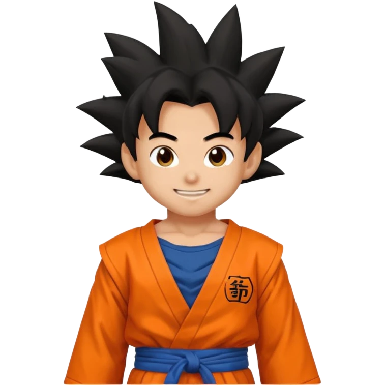 goku kid from dragon ball emoji emoji