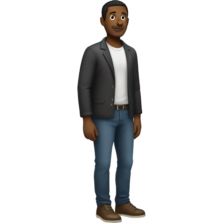 Full body man emoji