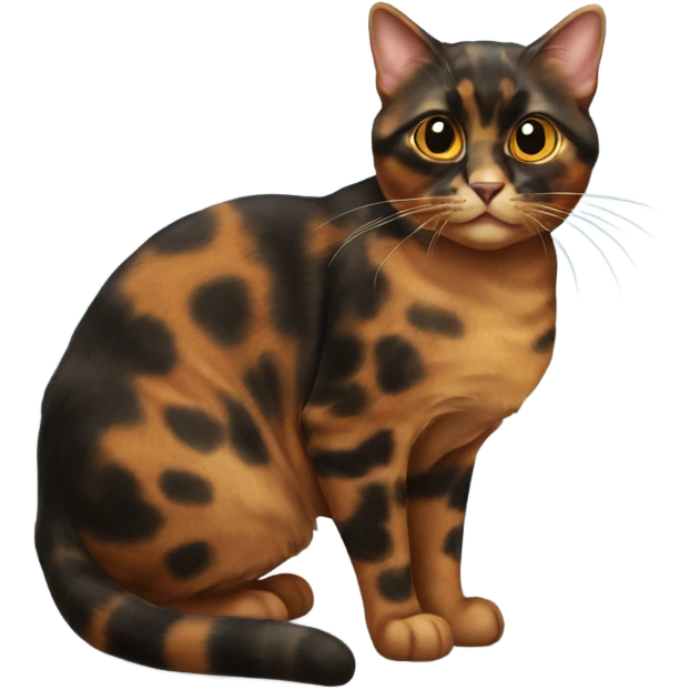 Tortoiseshell cat  emoji