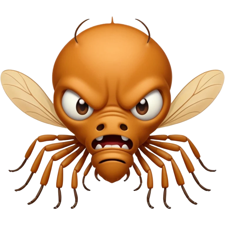 Angry flea  emoji
