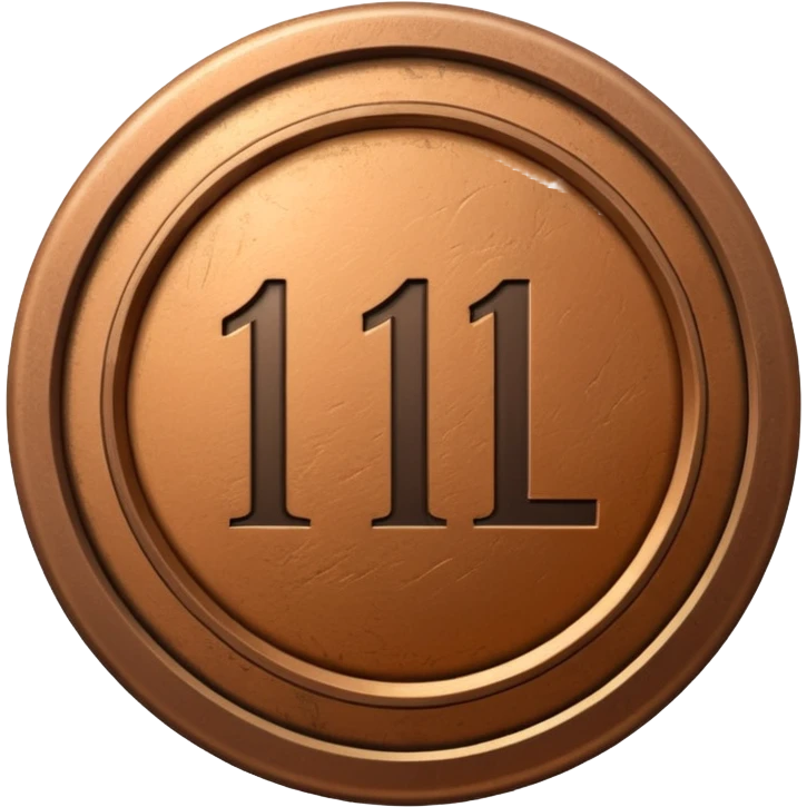 Bronze level 1 paid subscription badge emoji