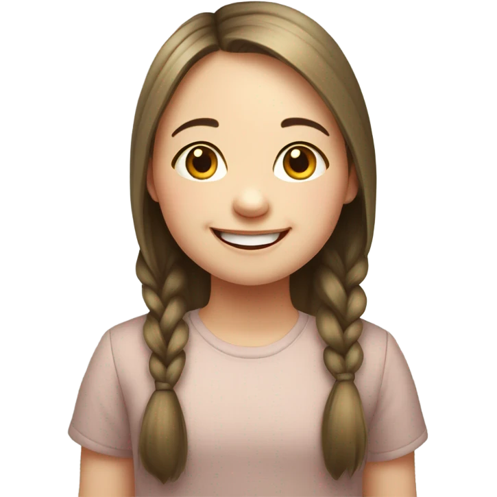 girl with down syndrome emoji