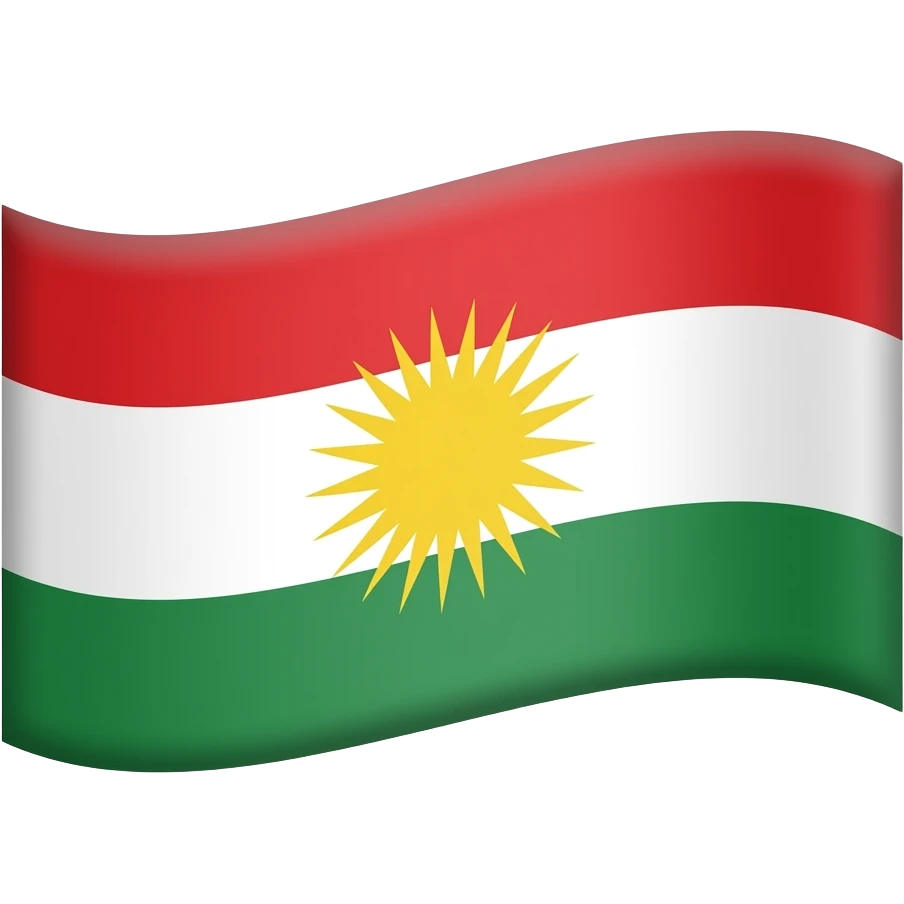 Kurdistan flag emoji
