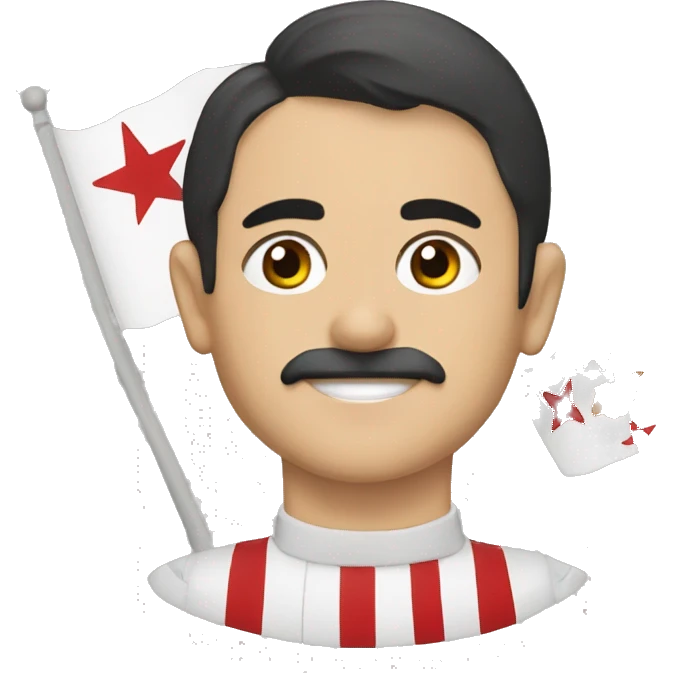 Bandera aspas emoji