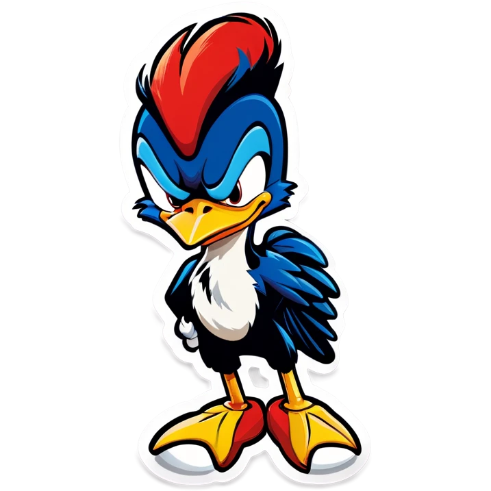 Woody woodpecker emoji