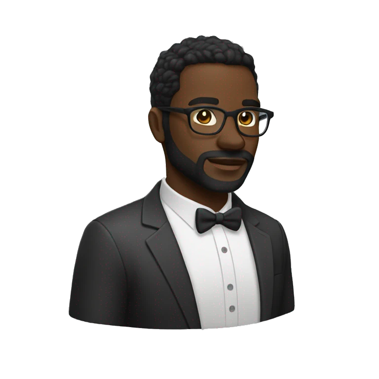 👨🏿‍🌾🤓 emoji