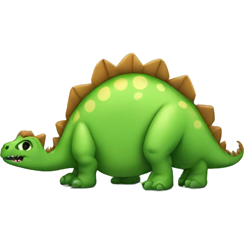 sad dinosaur emoji