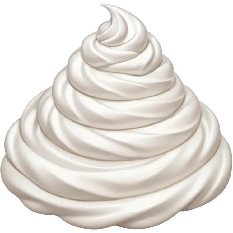 whipped cream emoji