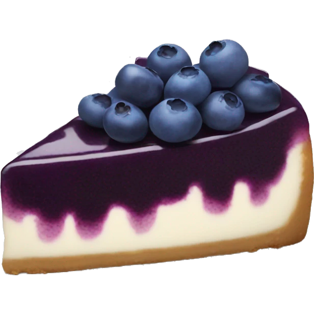 Blueberry Cheesecake  emoji