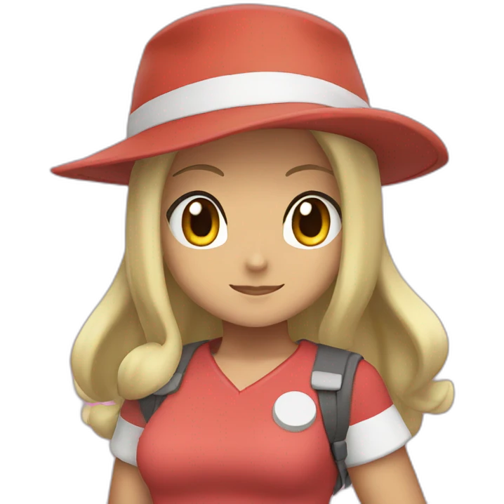 Serena Pokemon Trainer emoji