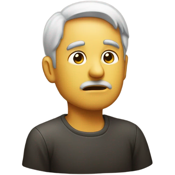 Missing you emoji