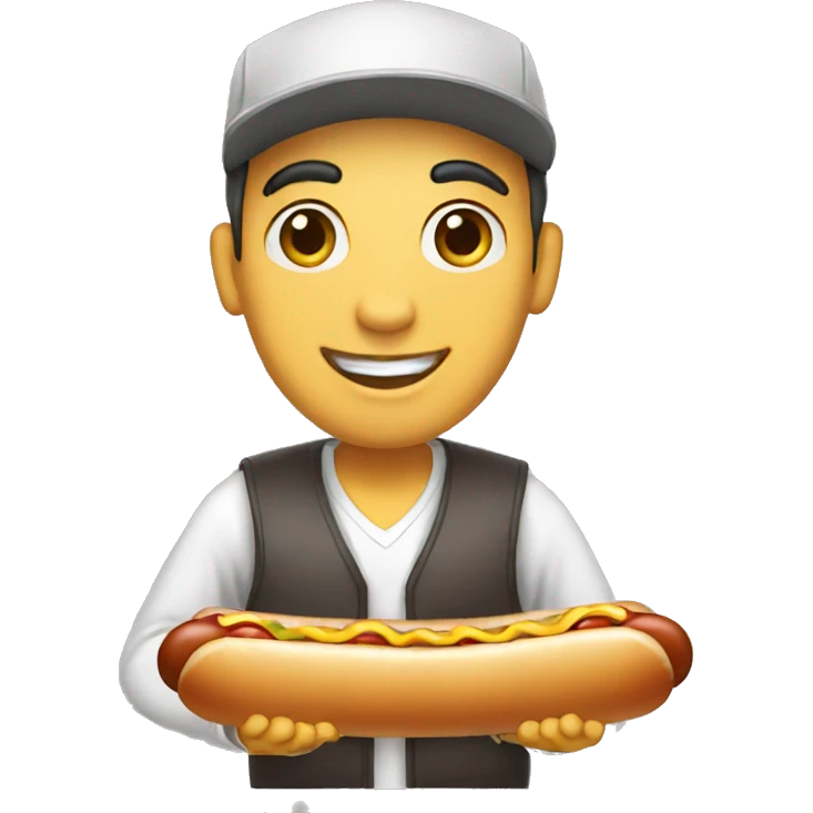 hot dog vendors emoji