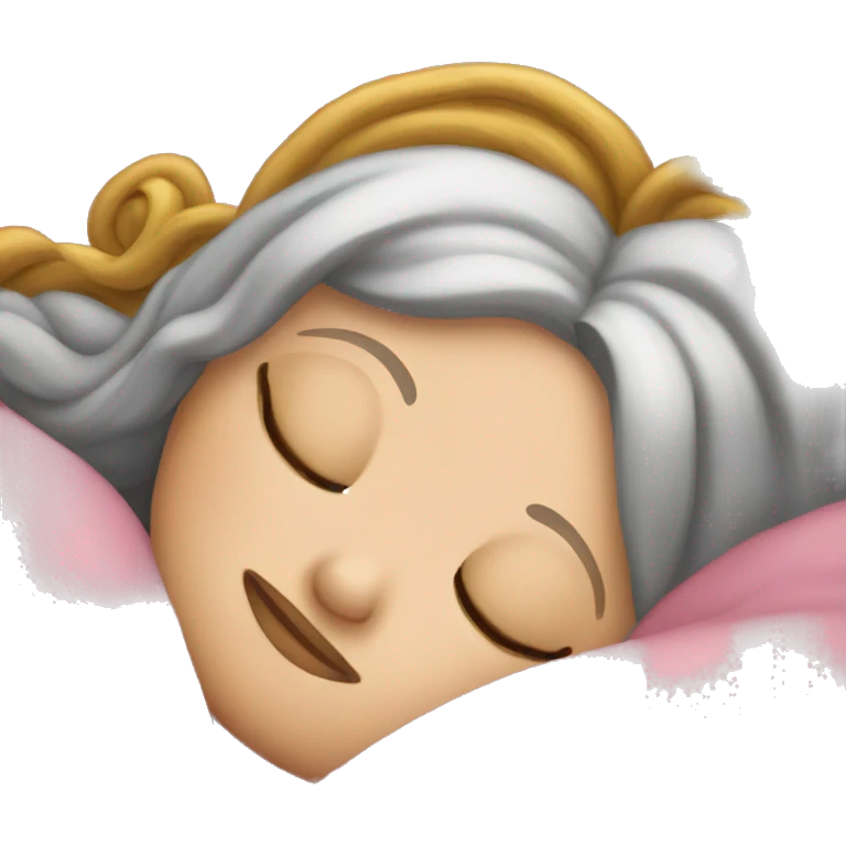 princess sleeping  emoji