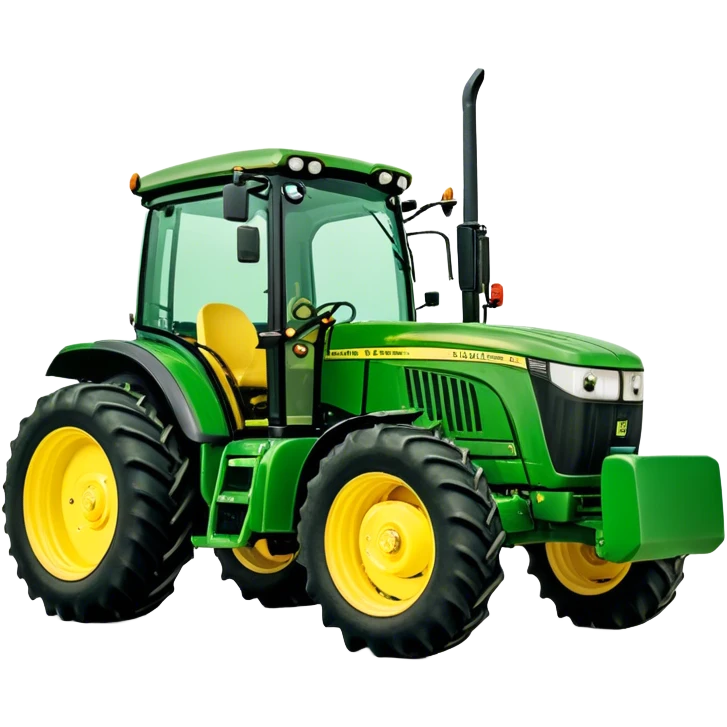 Tractor - John Deere 5055E (Model Year: 2021) (Iconic colour: Green with yellow) emoji
