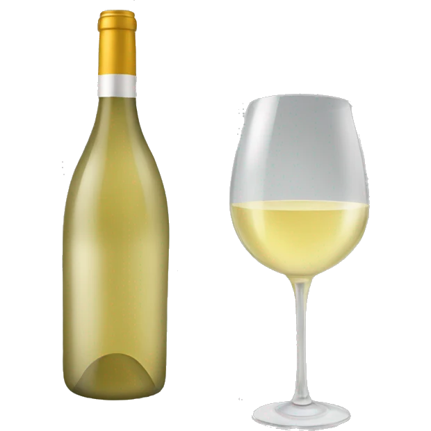 White wine  emoji