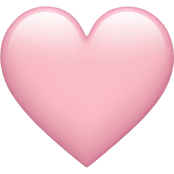 pastel pink heart emoji  emoji
