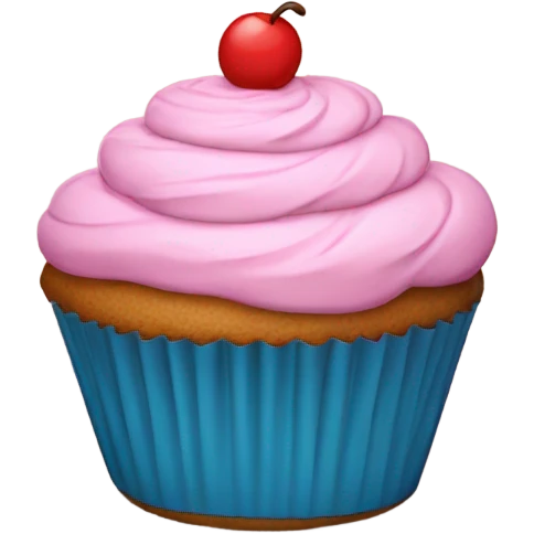 Big cupcake  emoji